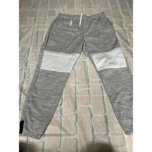 RED APE Mens 2XL Gray Quilted Panel Jogger Sweatpants Athletic Casual